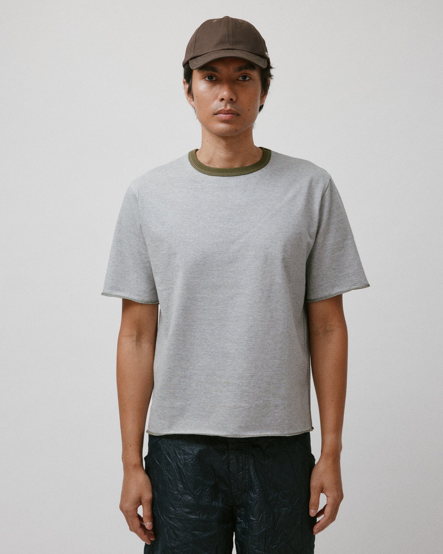 Top Heavy T-shirt Heather Grey – Colin Meredith Studio