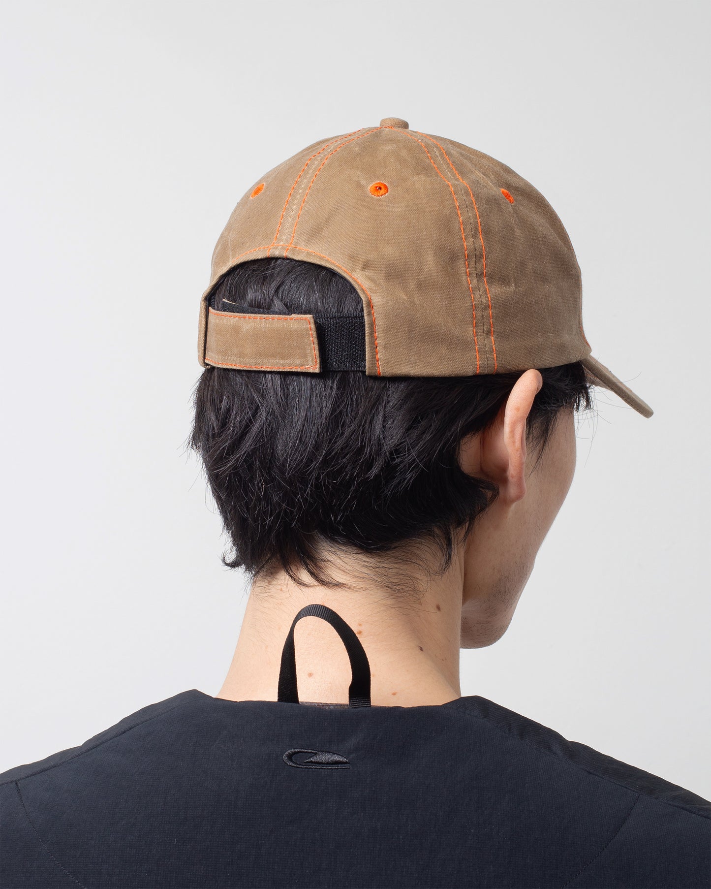 Horse Shoe 6 Panel Cap Wax Tan/ Torch
