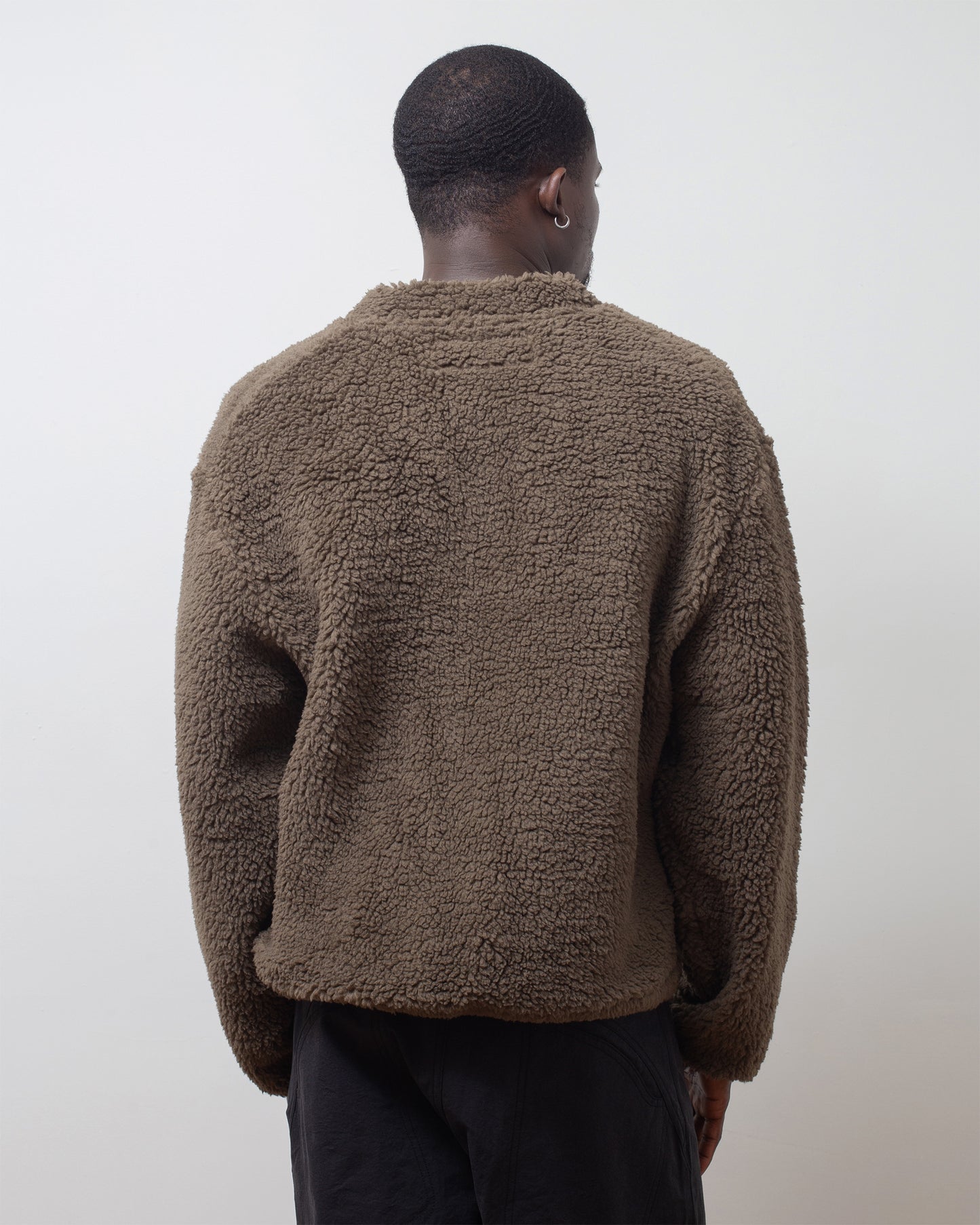 V-Smock Fleece Sandstone