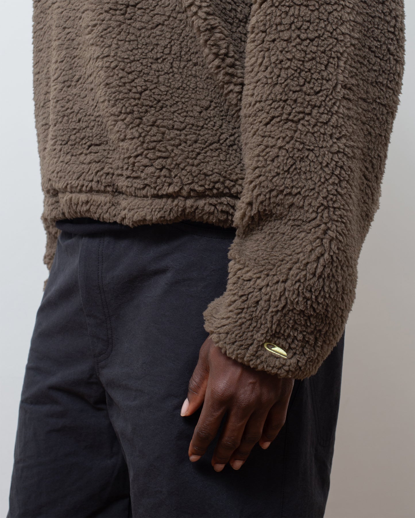 V-Smock Fleece Sandstone