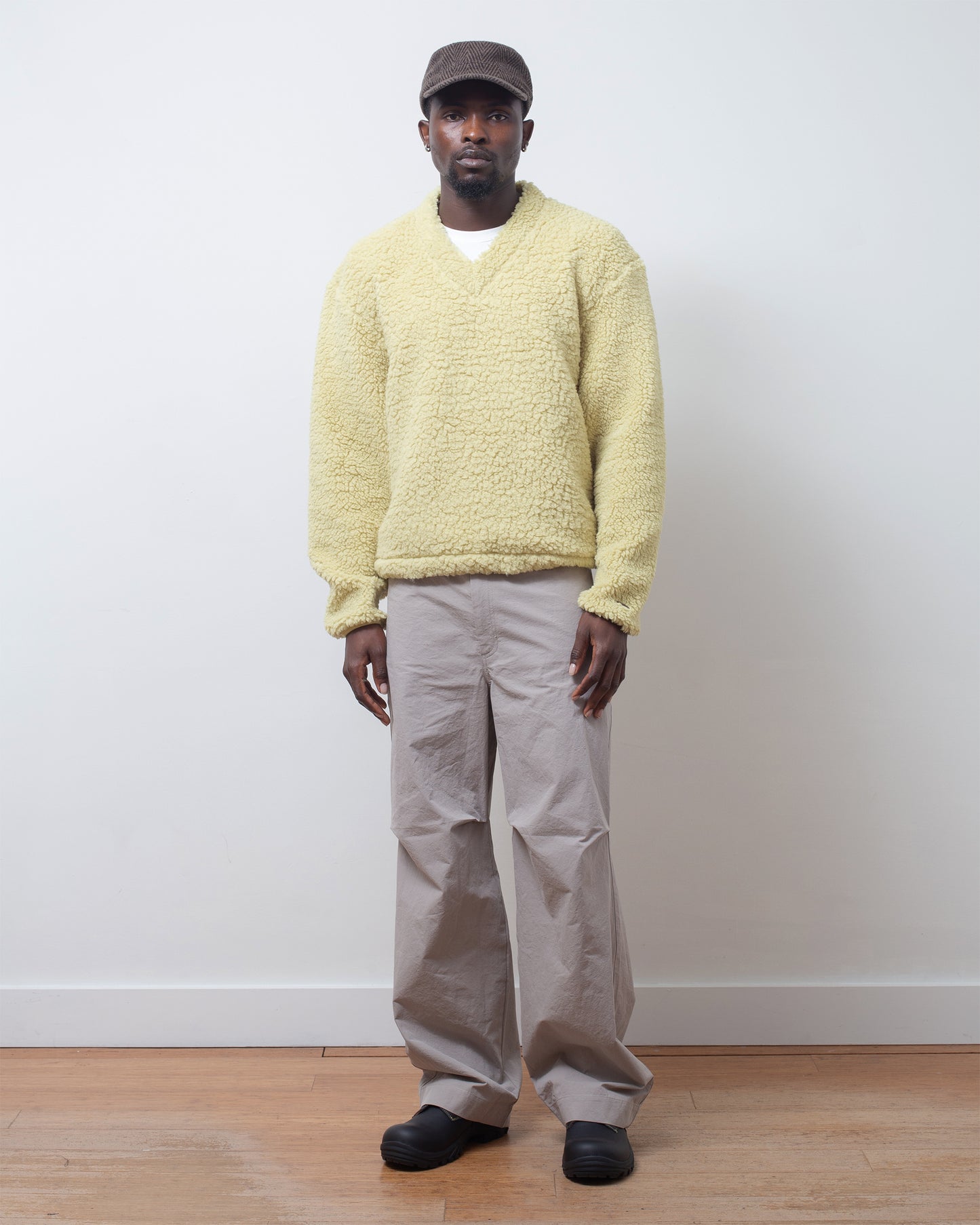 V-Smock Fleece Lichen
