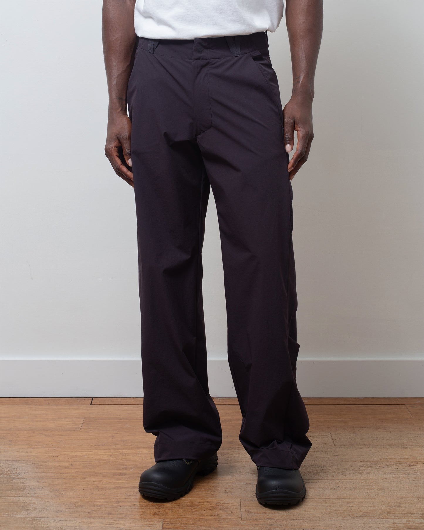 Braided Trouser Black Bean