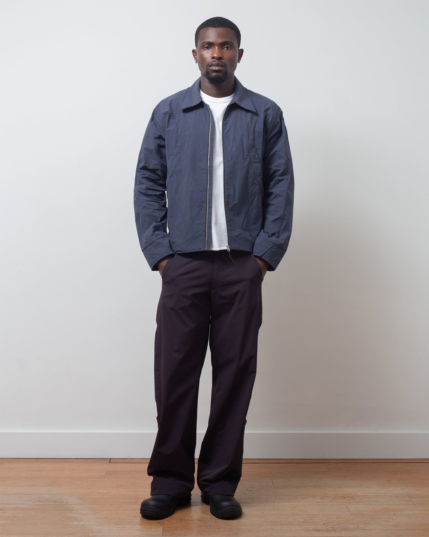 Braided Trouser Black Bean