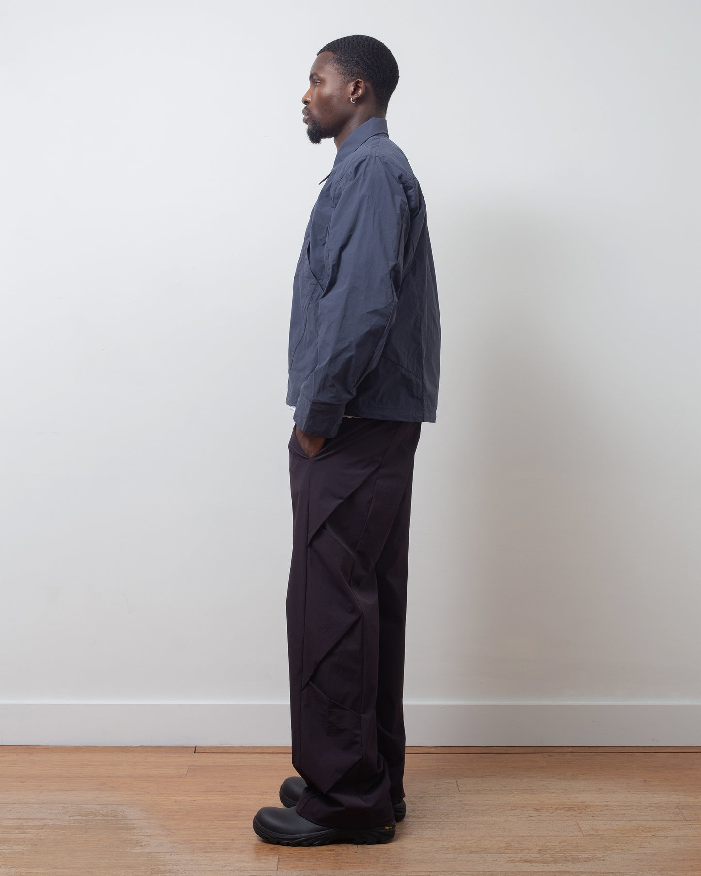 Braided Trouser Black Bean