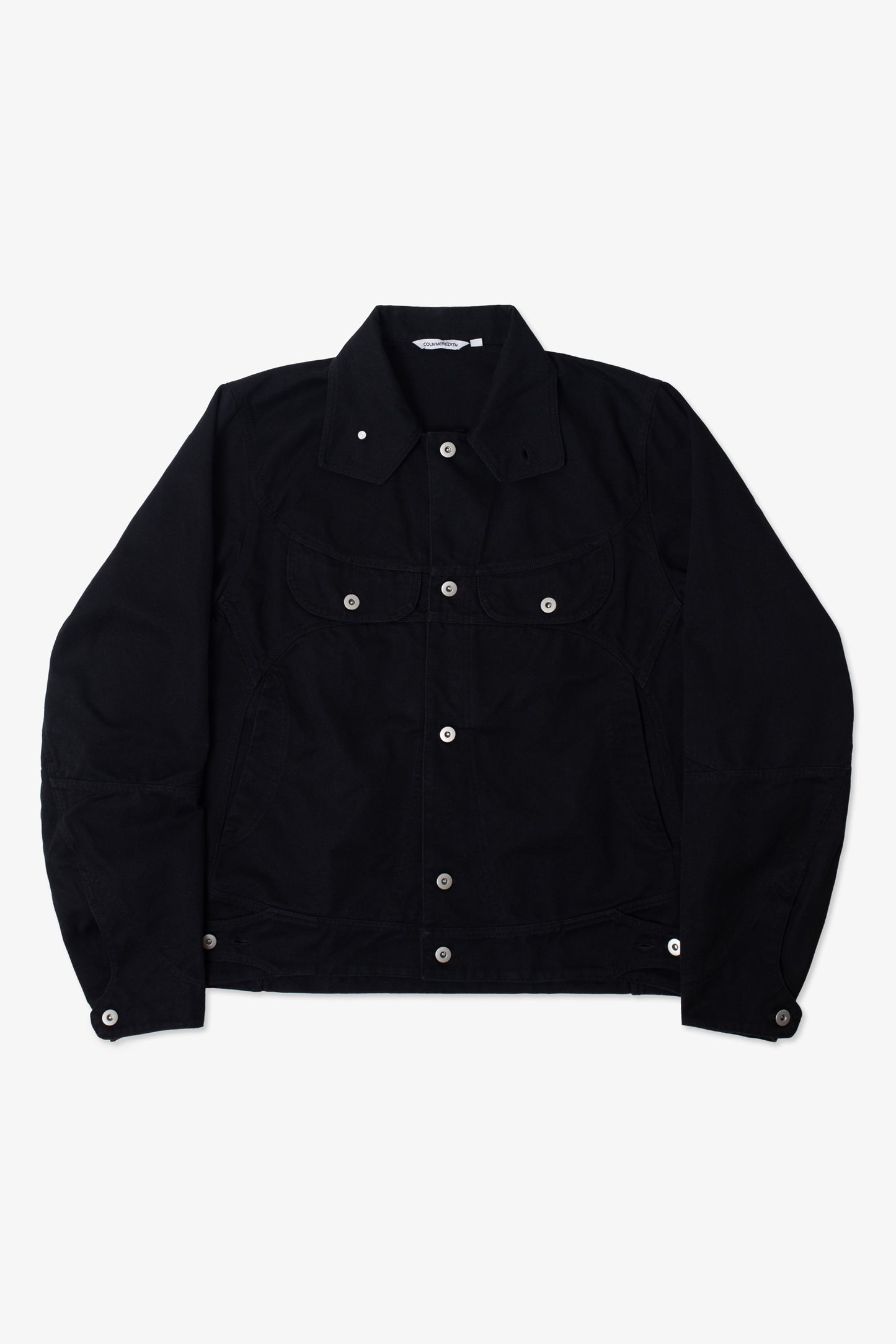 Welder Button Jacket Black
