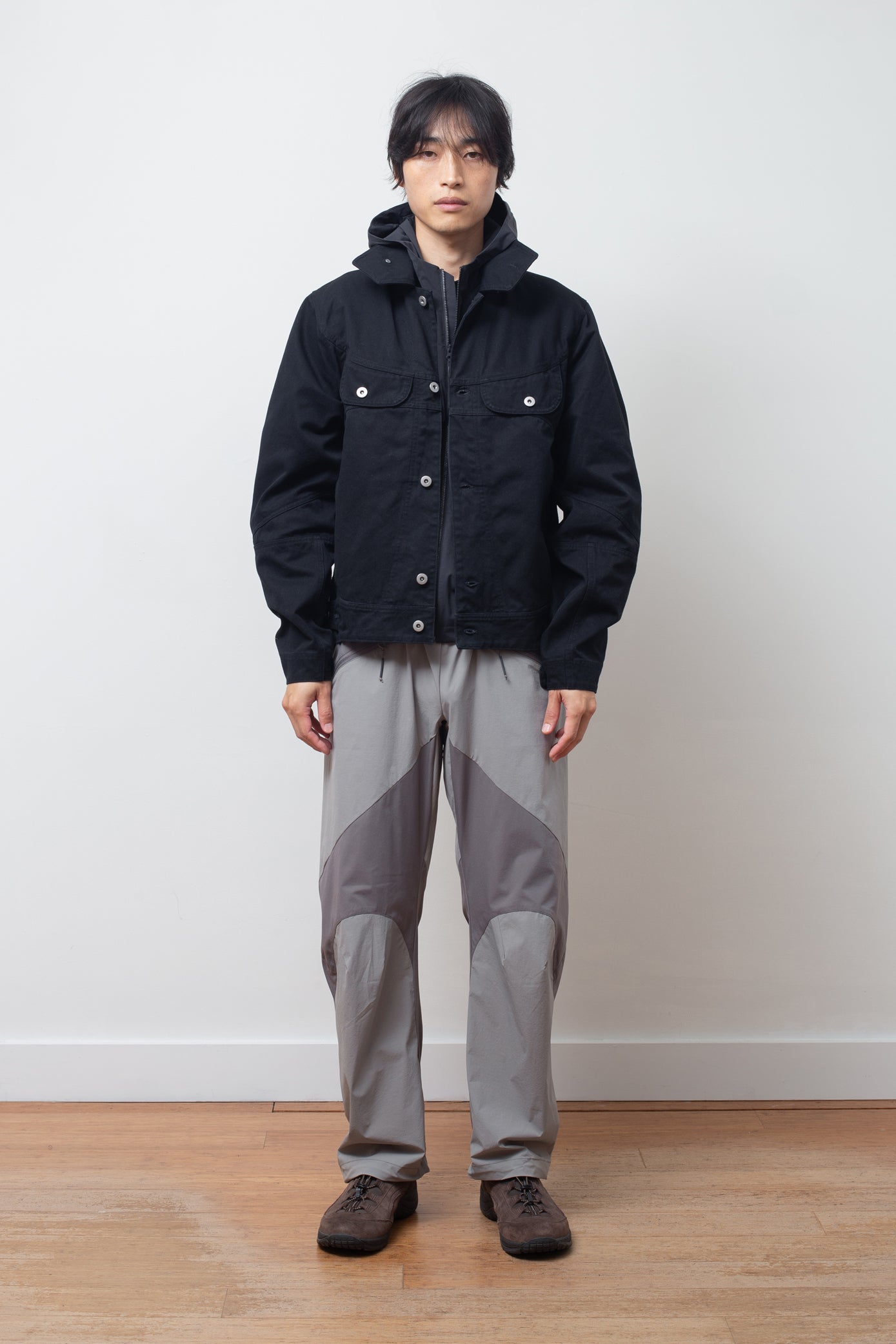 Welder Button Jacket Black