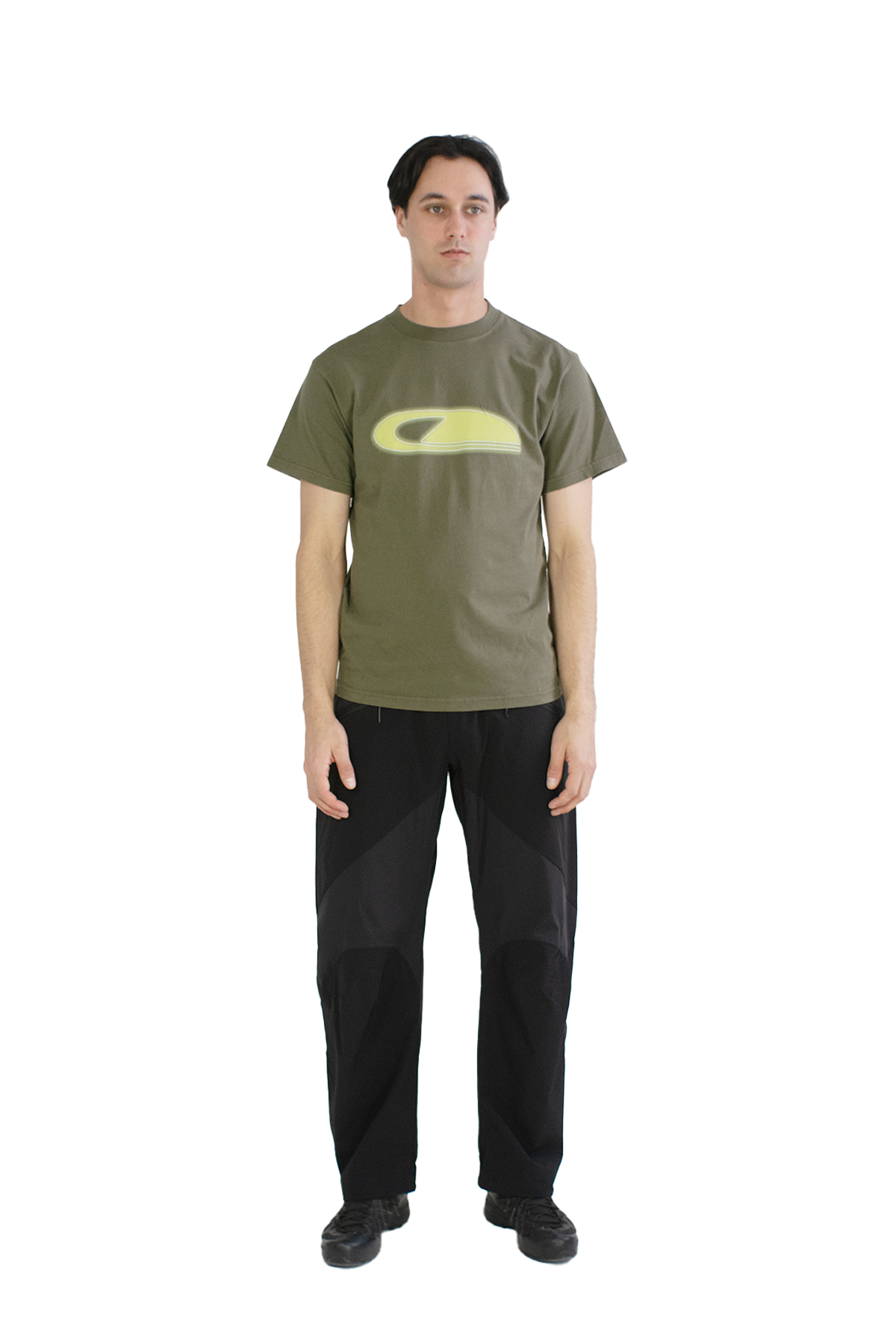 Glow Symbol T-shirt Olive