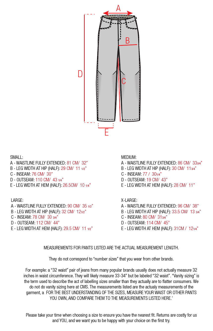 Loop Claw Trouser Black