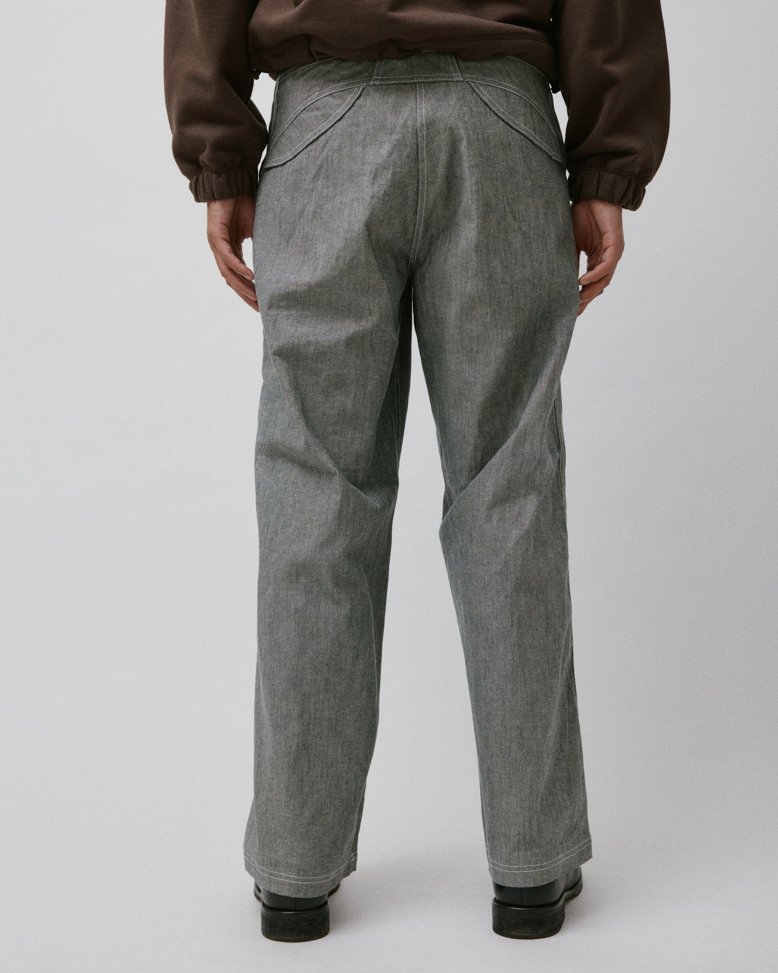 Coin Loop Pant Linen Denim