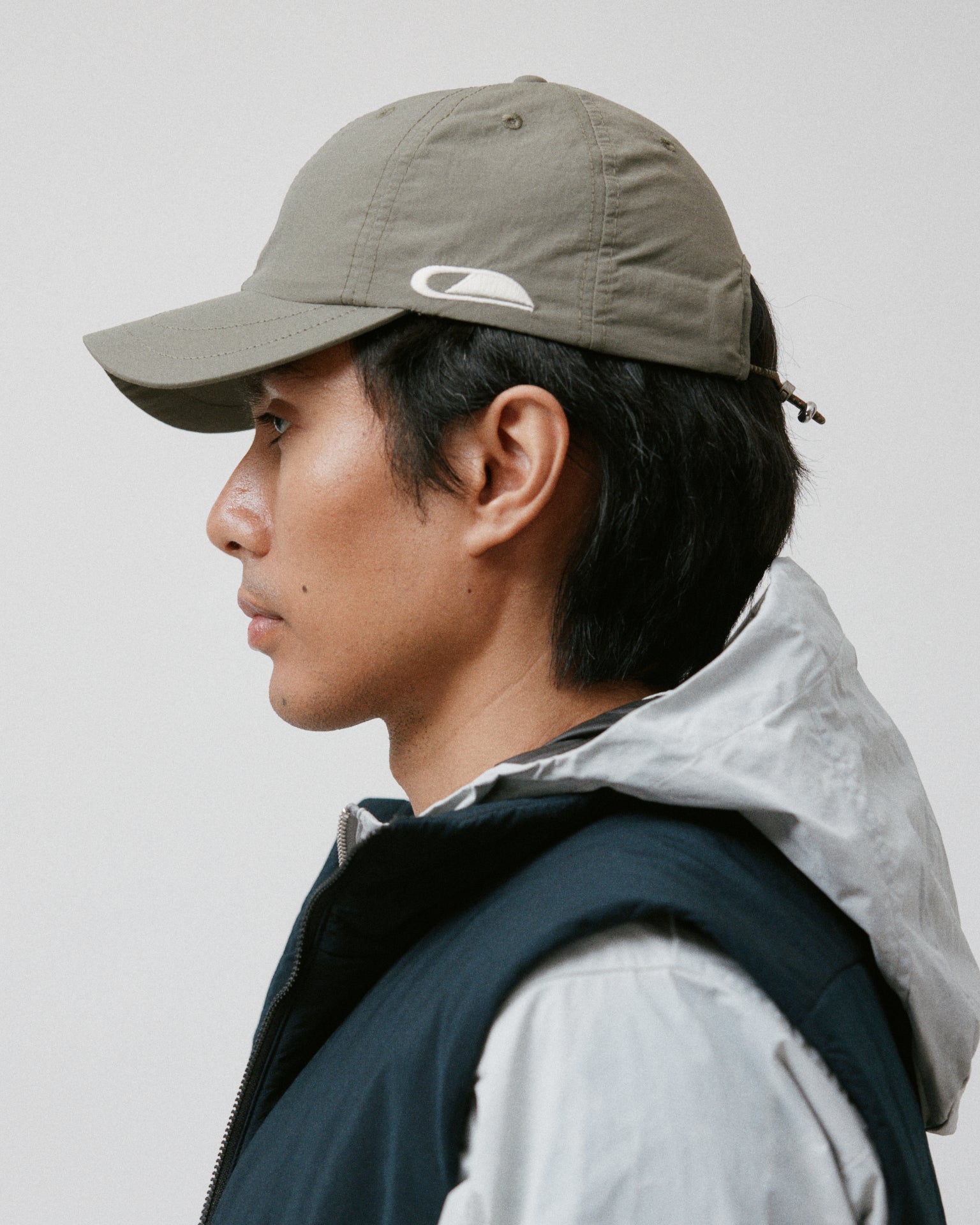 Horse Shoe 6 Panel Cap Sage Nylon