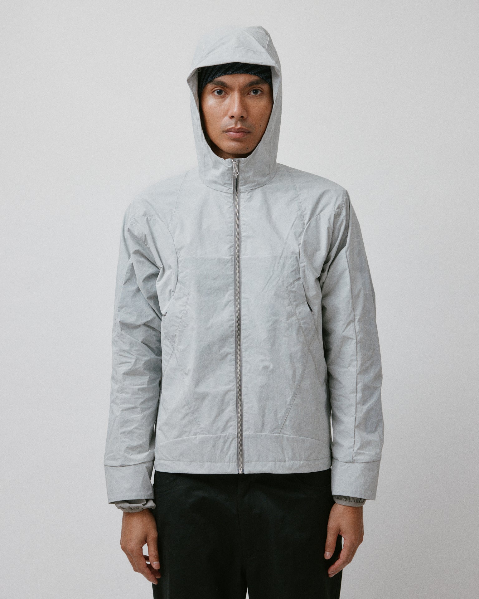 Gasket Hooded Jacket Chalk