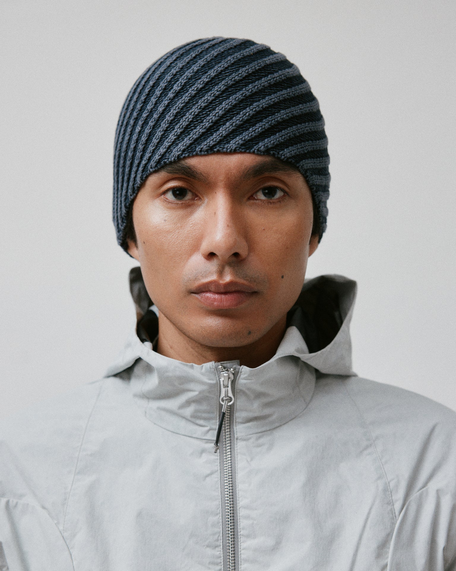Threaded Toque Indigo