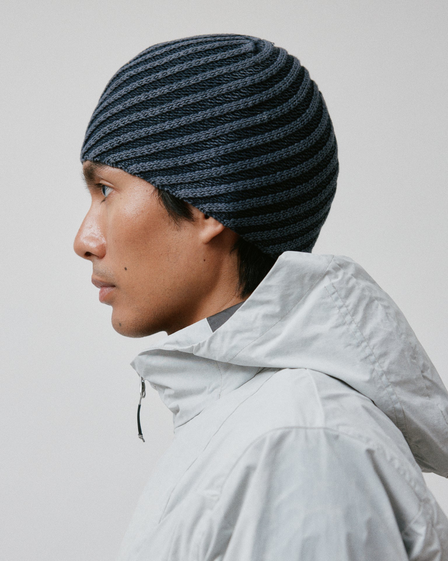 Threaded Toque Indigo