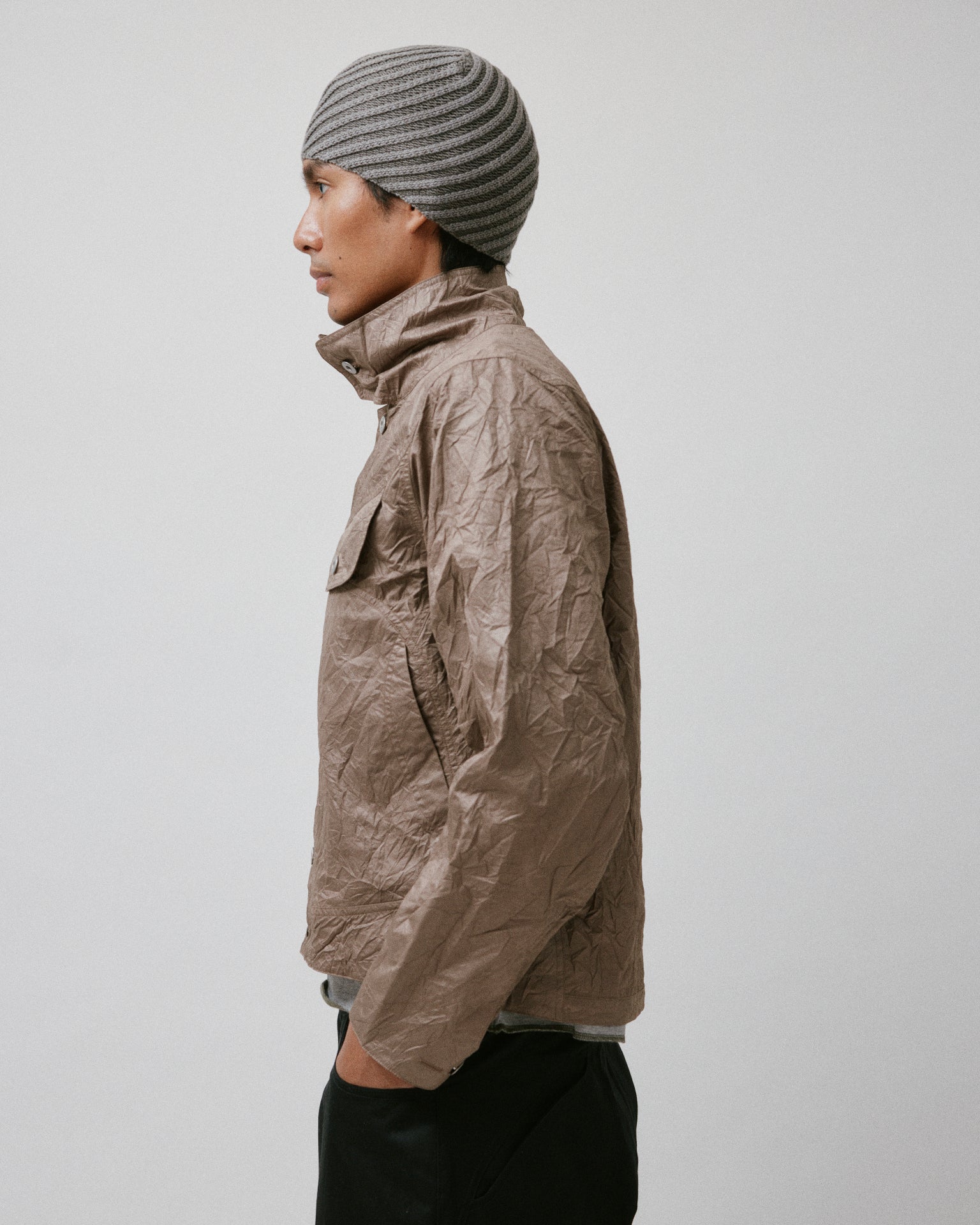 Wrinkle Welder Button Jacket Copper – Colin Meredith Studio