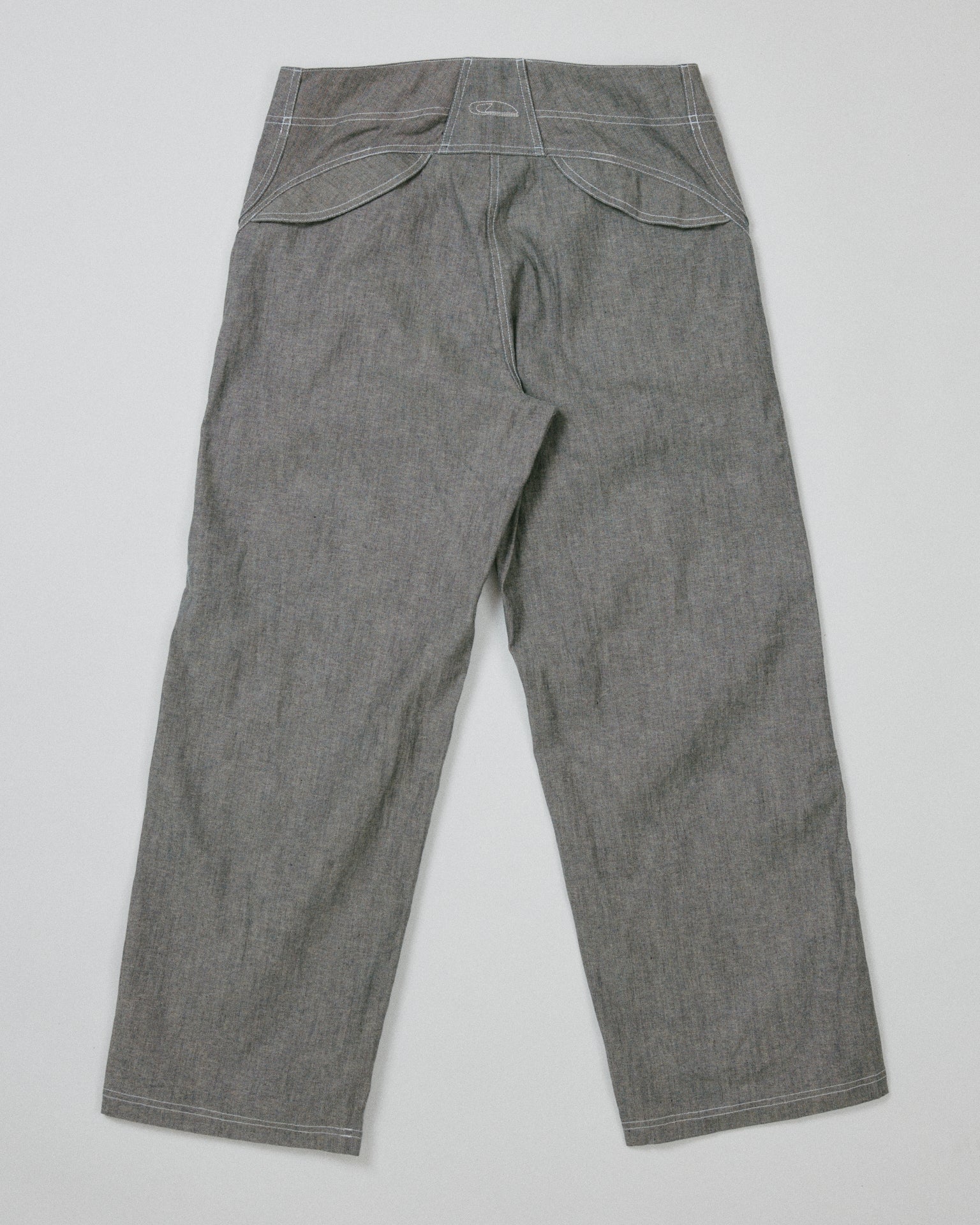 Coin Loop Pant Linen Denim