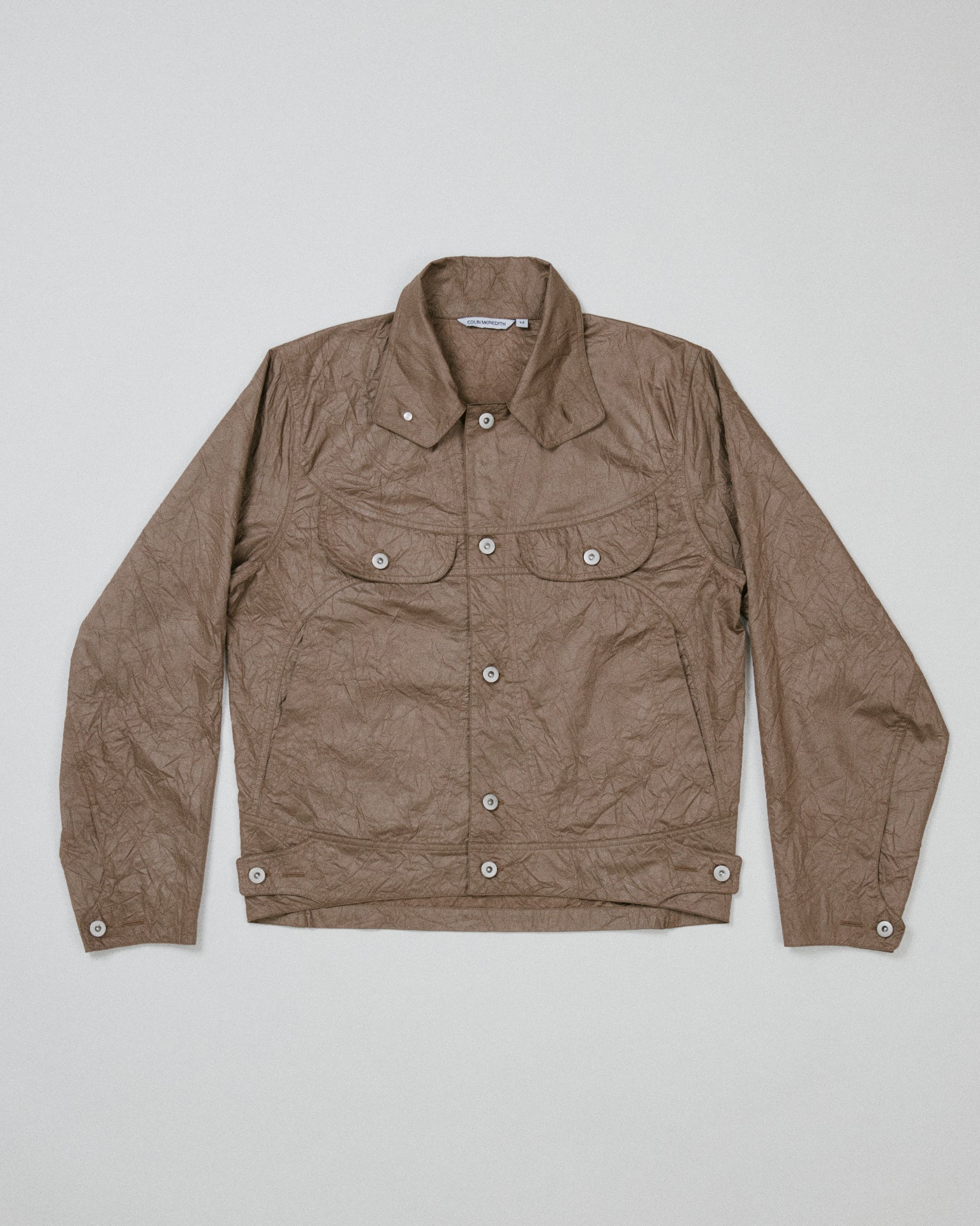 Wrinkle Welder Button Jacket Copper