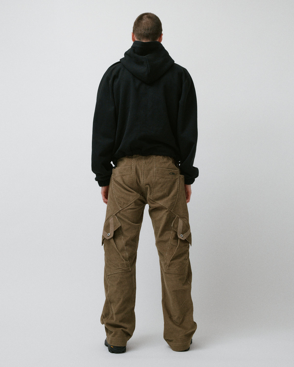 Knotted Hoody Black