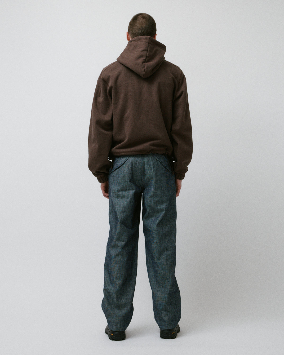 Knotted Hoody Brown