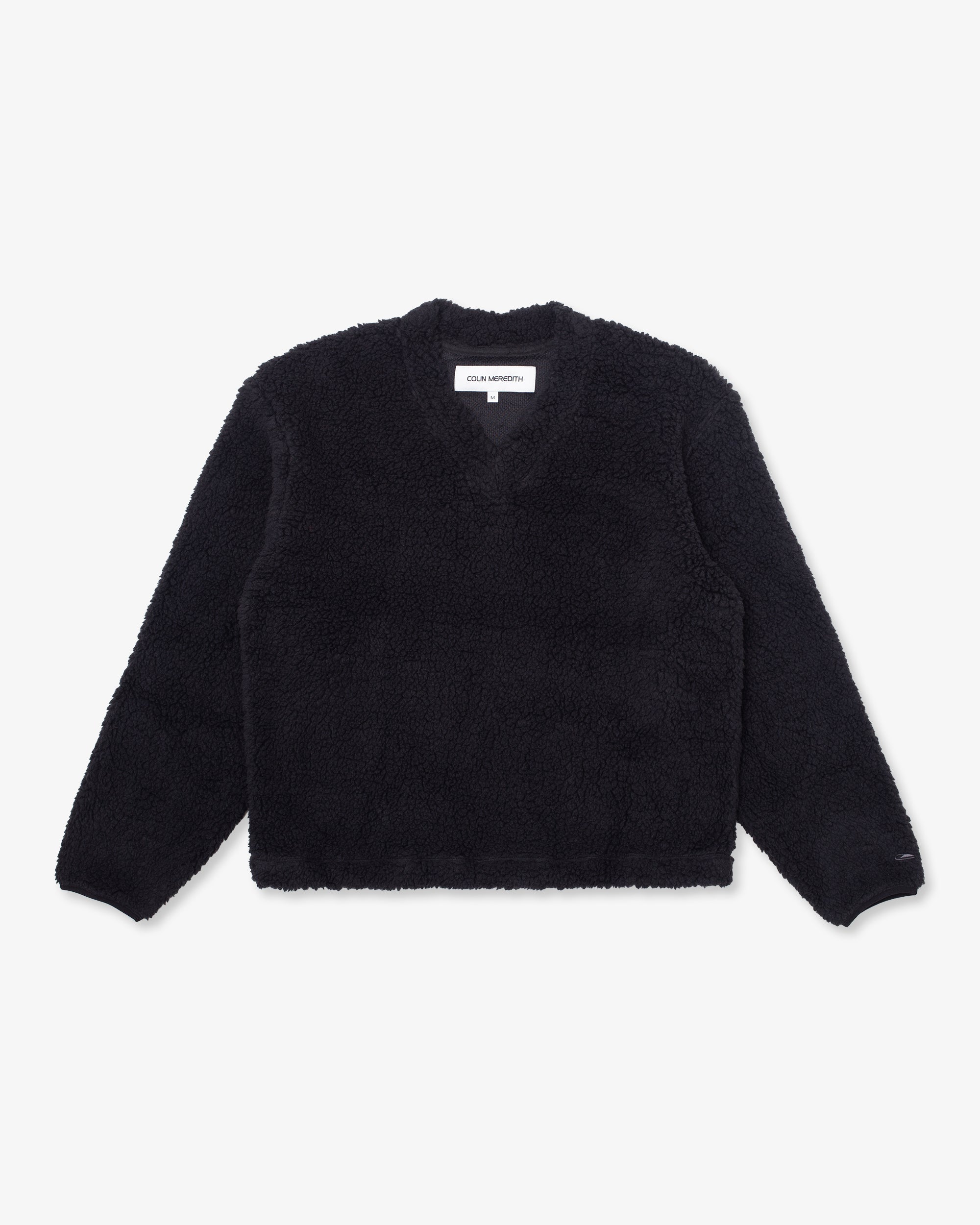 V-Smock Fleece Black
