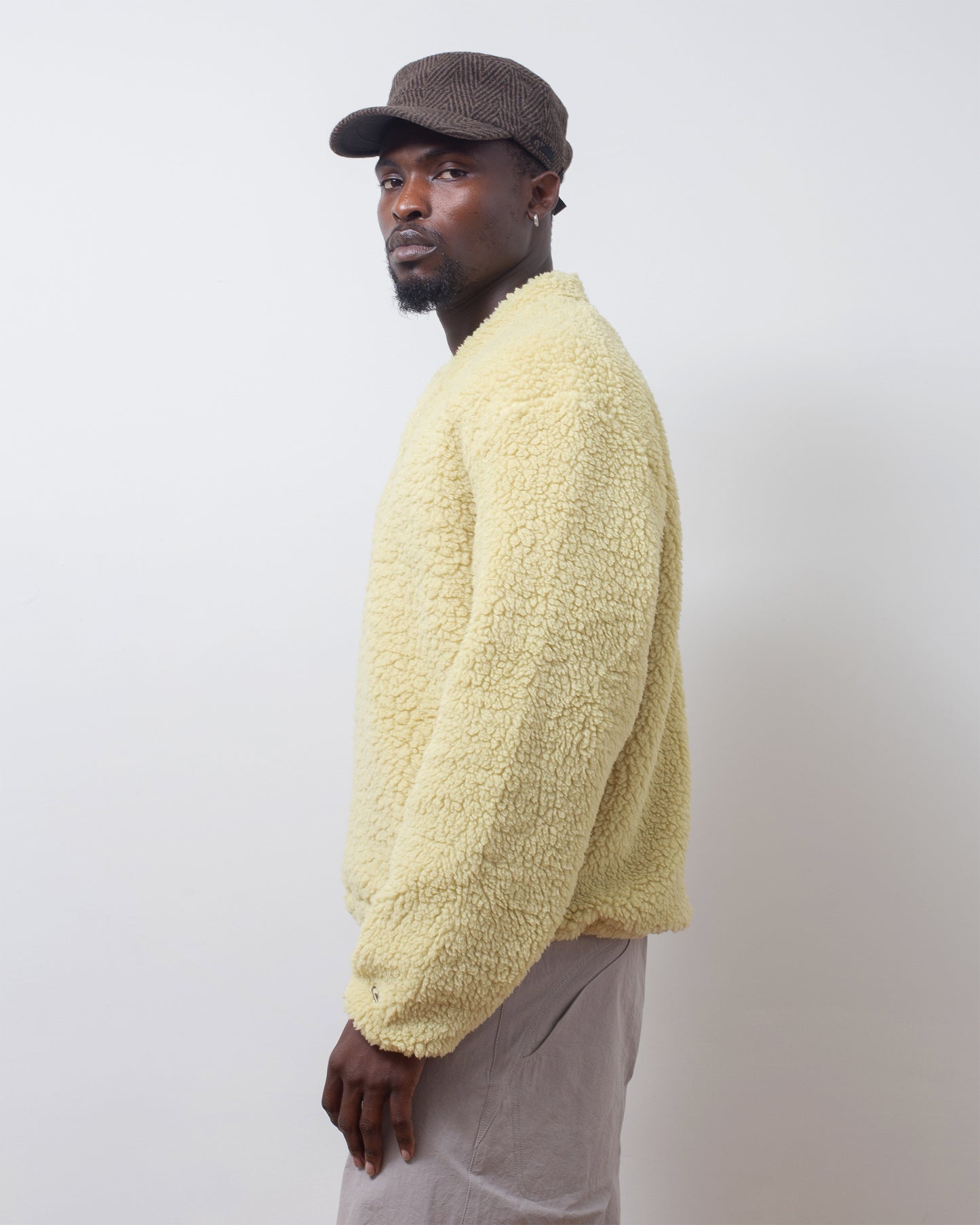 V-Smock Fleece Lichen