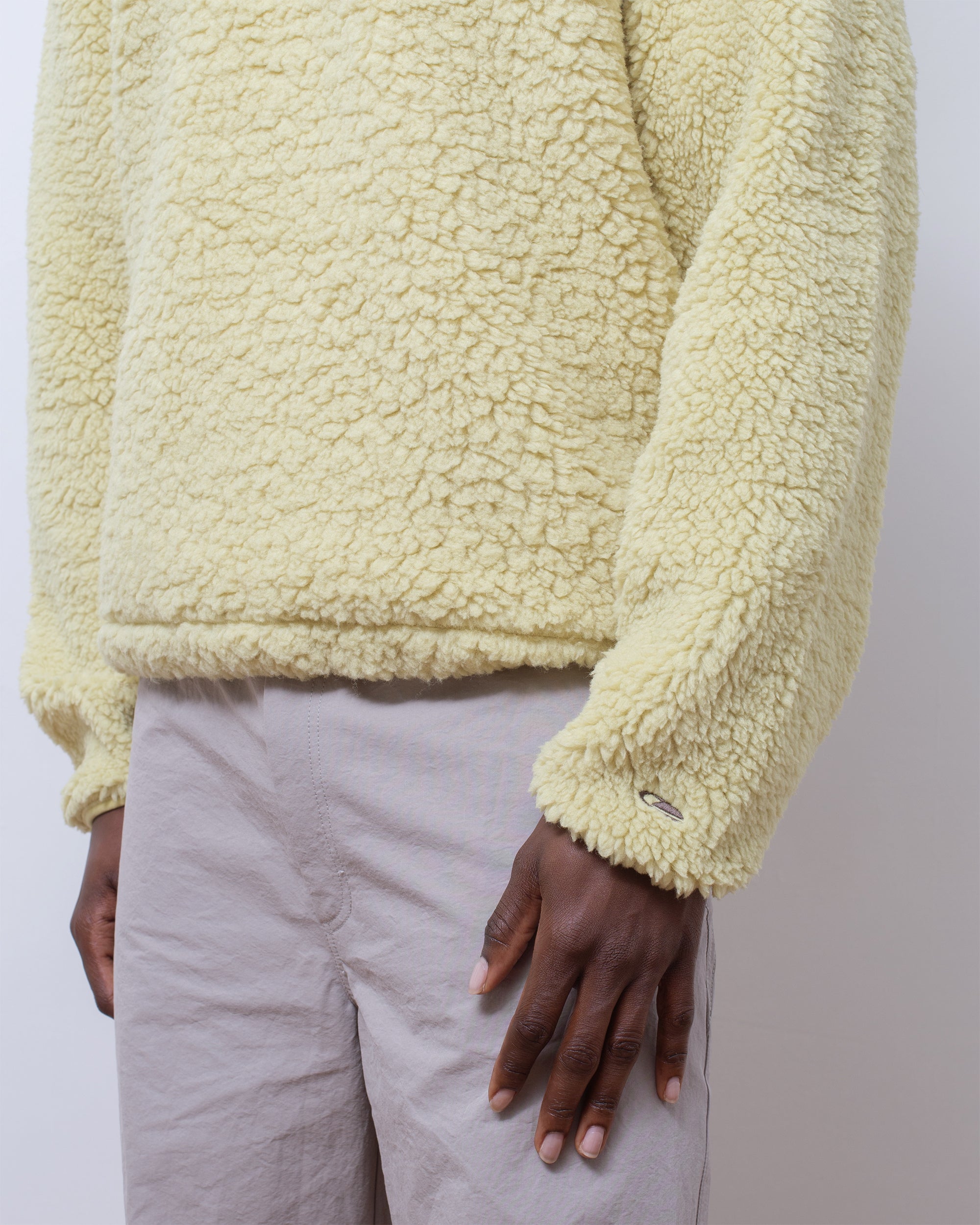 V-Smock Fleece Lichen