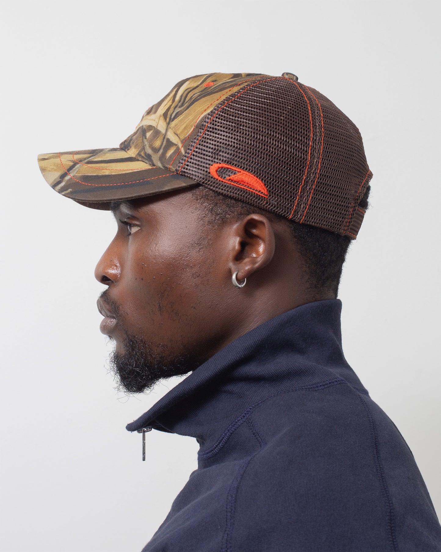Horse Shoe 6 Panel Cap Wax Marsh Camo