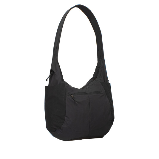 Soft Comp Shoulder Bag Black