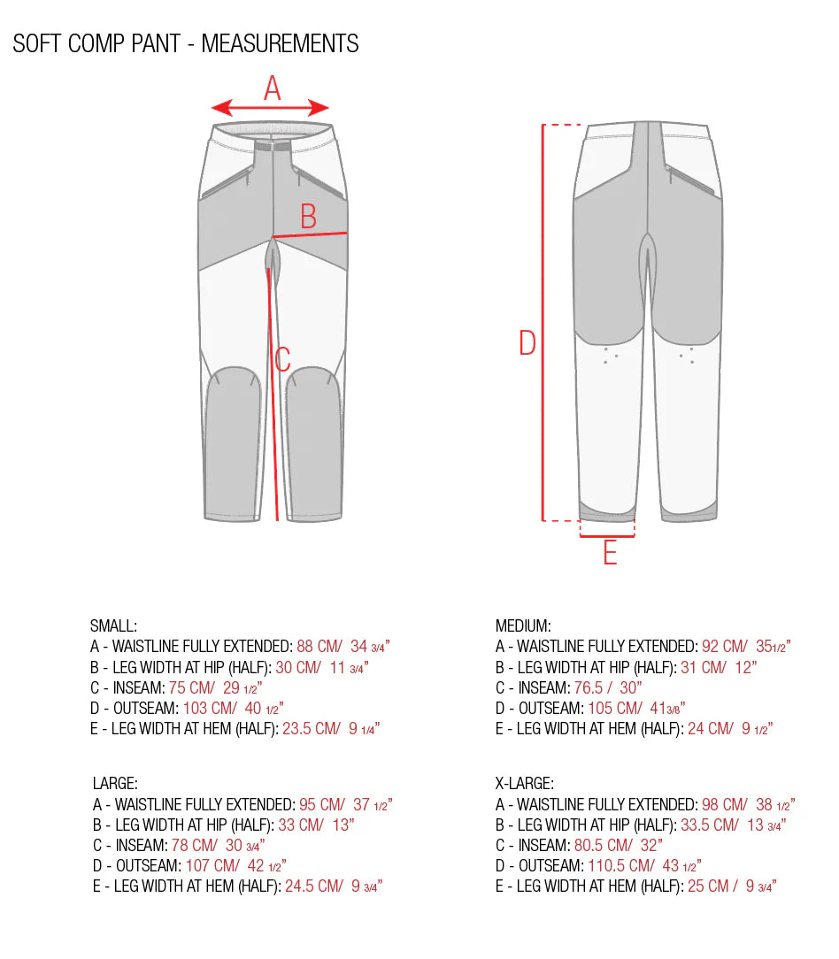 Soft Comp Pant Slate