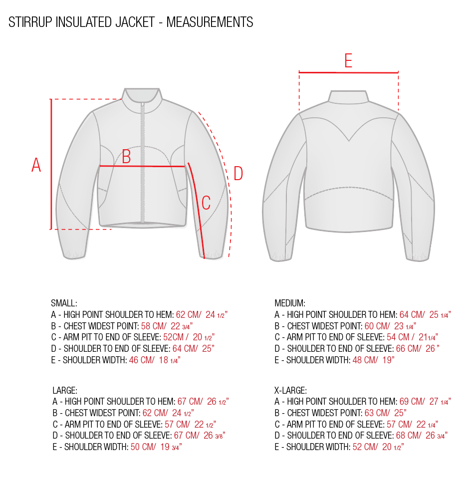 Stirrup Insulated Jacket Black Ripstop