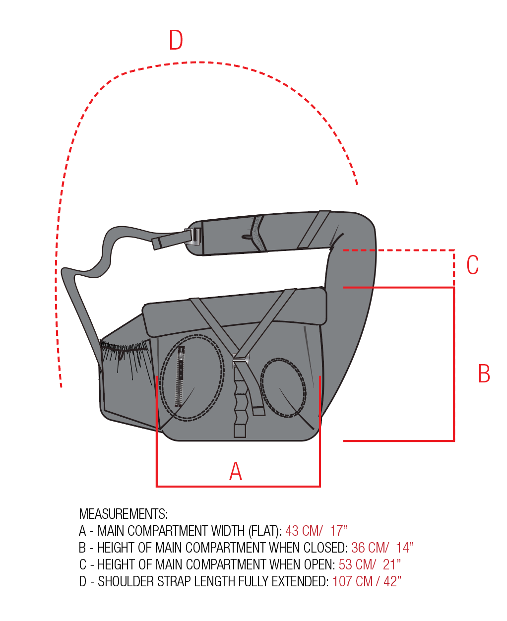 Bubble-Roll Wax Messenger Bag Chestnut